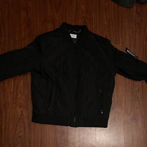 Calvin Klein Black Quilted Jacket